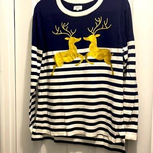 Crown and Ivy reindeer sweater, size large